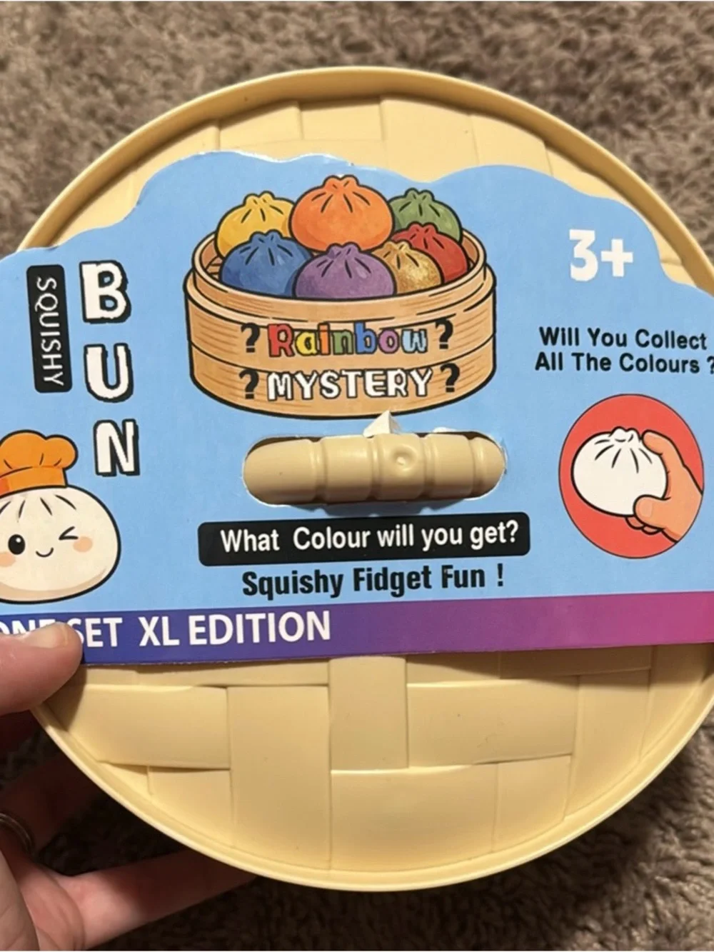 XL Edition - Cream Squishy Fidget Toy
